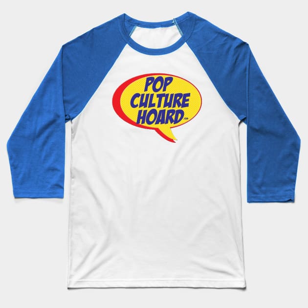 Pop Culture Hoard Baseball T-Shirt by cut2thechas